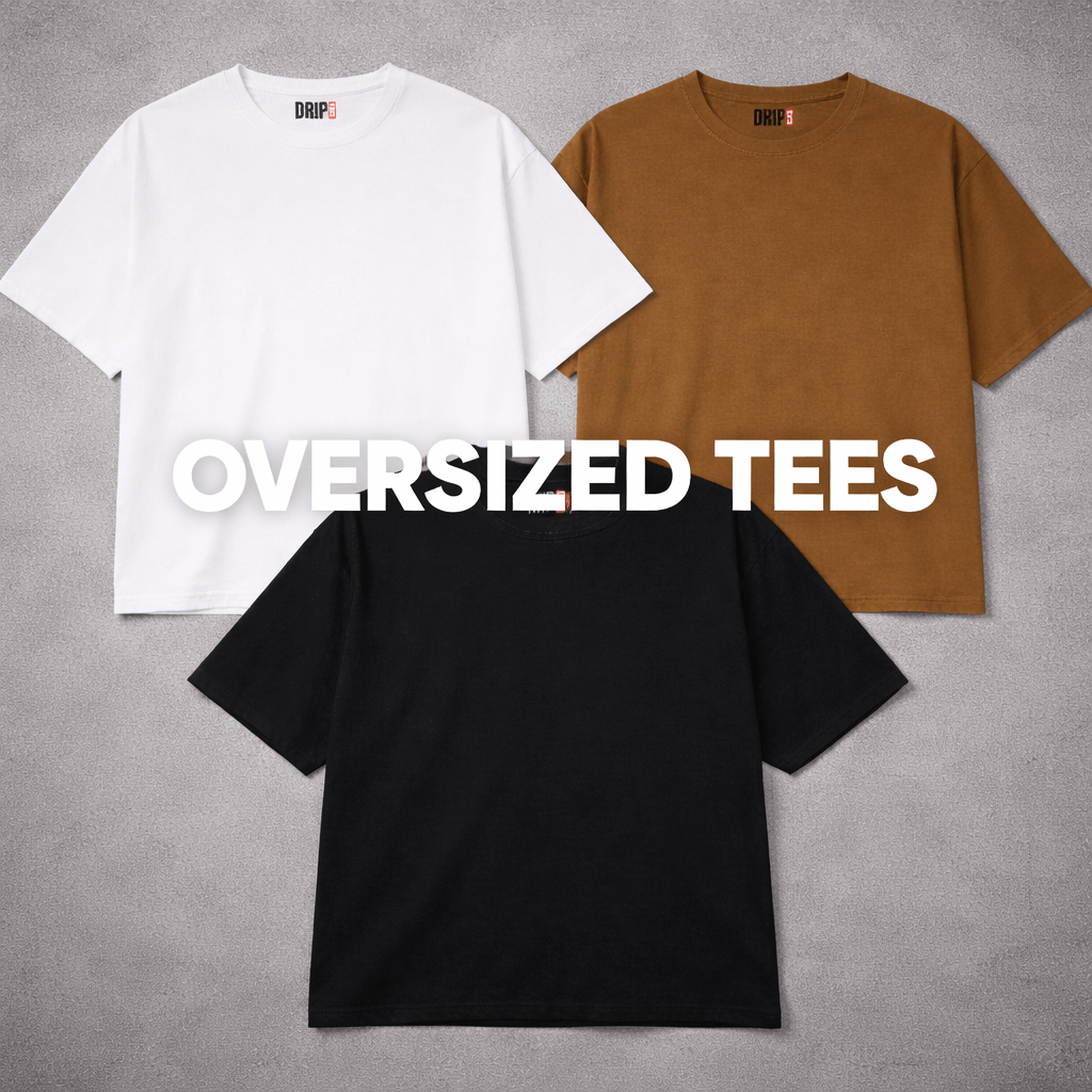 OVERSIZED PLAIN TEES