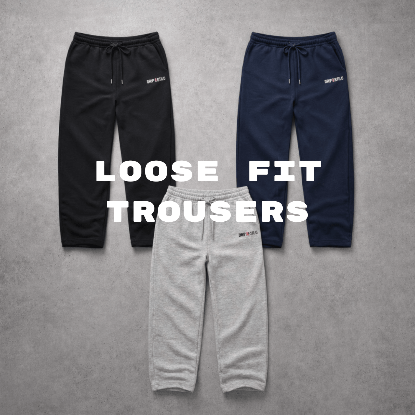 LOOSE FIT TROUSERS