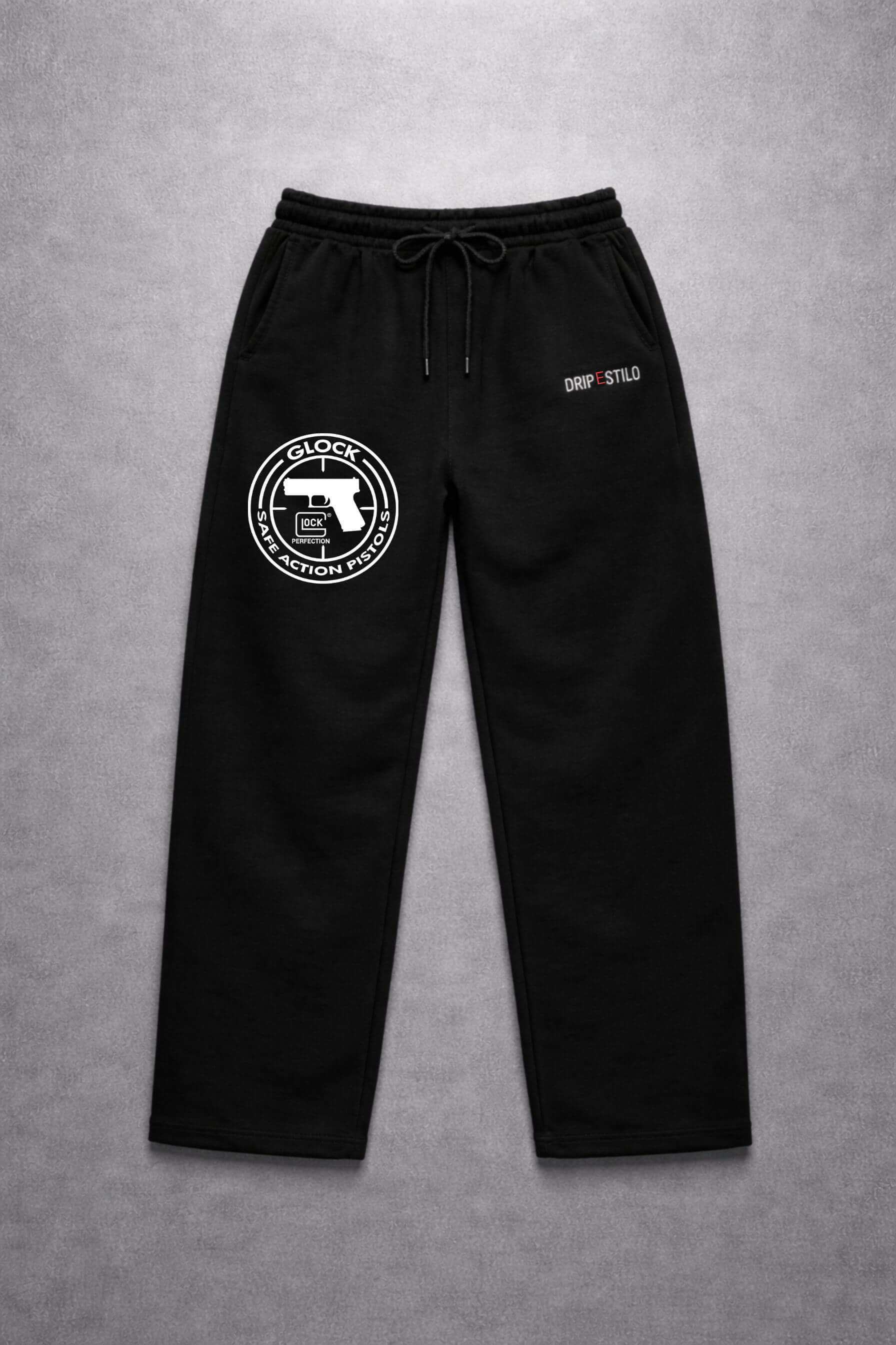 GLOCK LOOSE FIT BLACK TROUSER