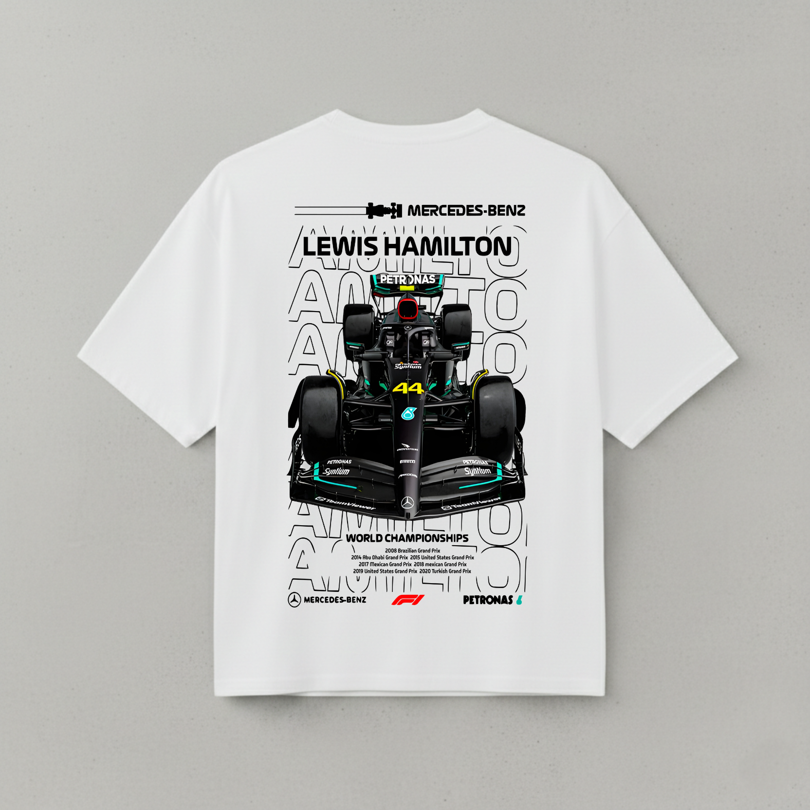 LEWIS HAMILTON OVERSIZED T-SHIRT