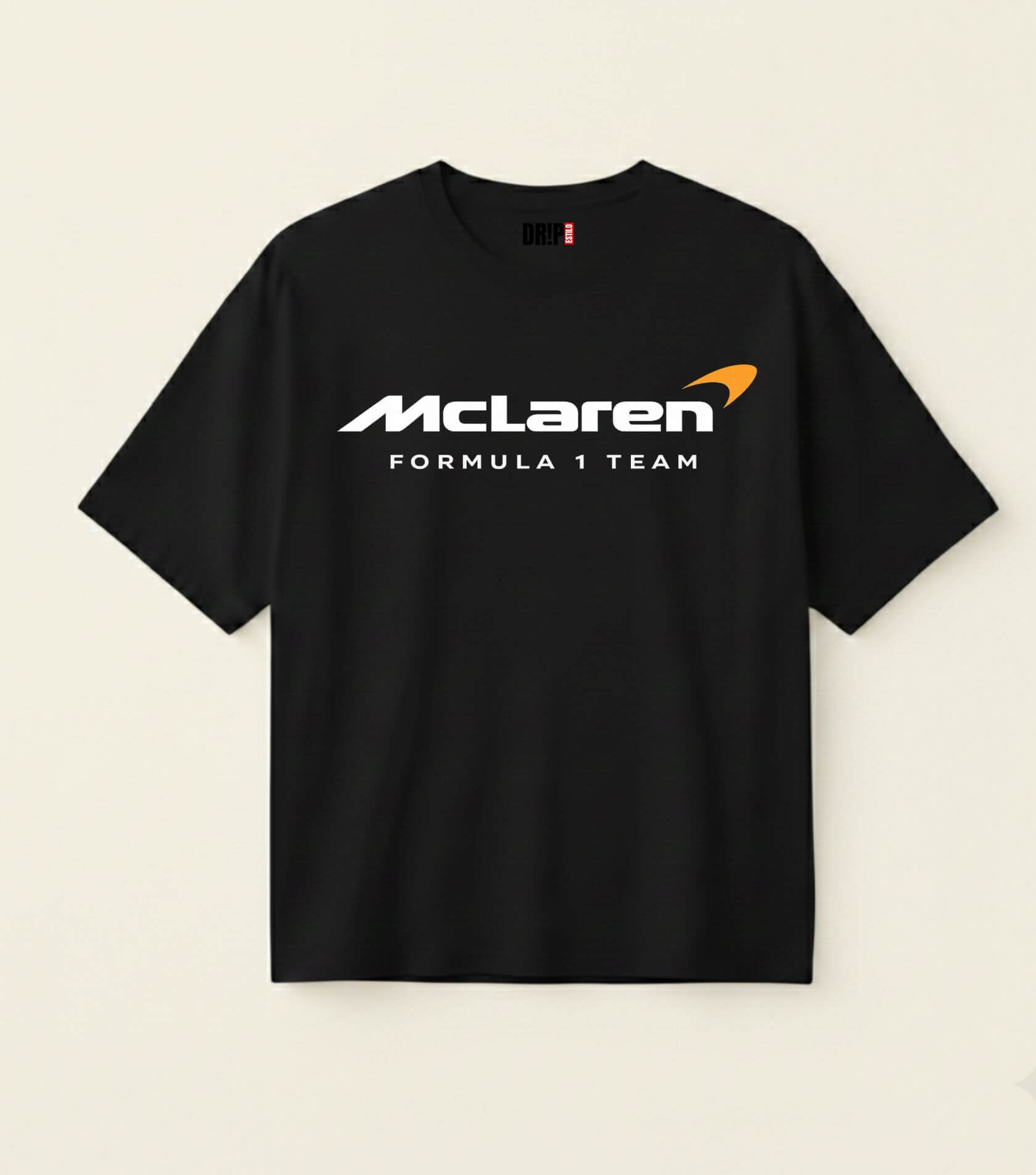 MCLAREN OVERSIZED BLCK T-SHIRT