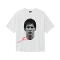 MESSI WORLD CHAMPION OVERSIZED WHITE T-SHIRT