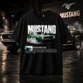MUSTANG OVERSIZED BLACK T-SHIRT
