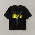 NIRWANA ACID WASHED T-SHIRT