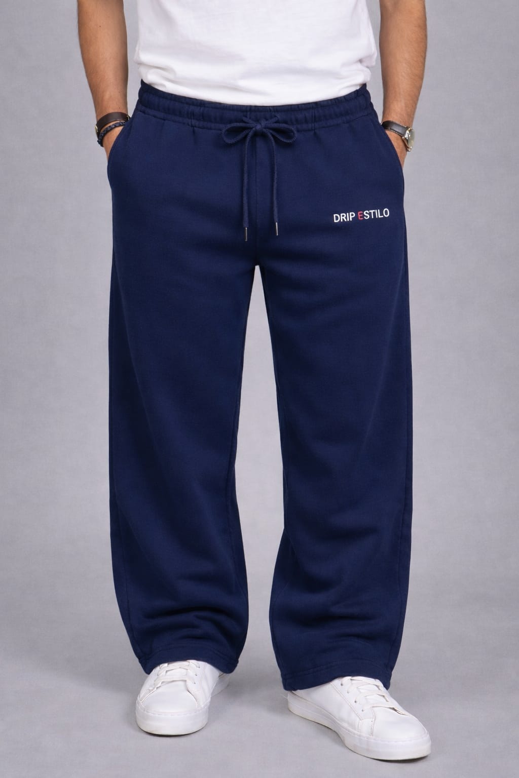MIDNIGHT NAVY LOOSE FIT TROUSER