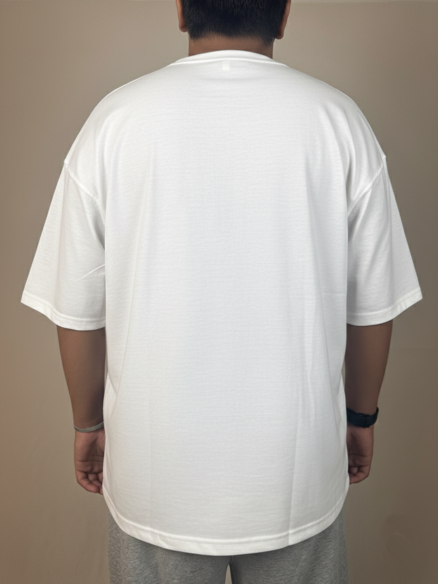 OVERSIZED WHITE TEE