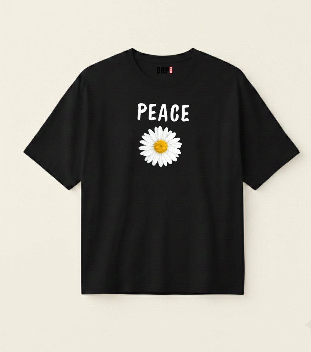 PEACE OVERSIZED T-SHIRT