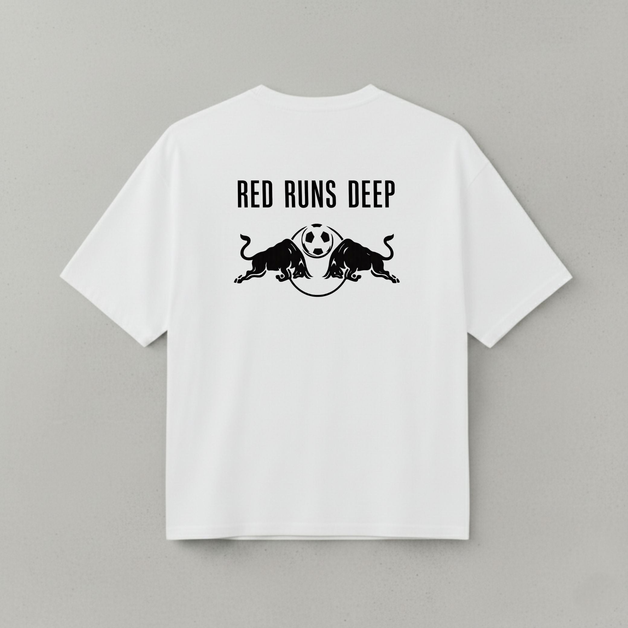 REDBULL OVERSIZED WHITE T-SHIRT