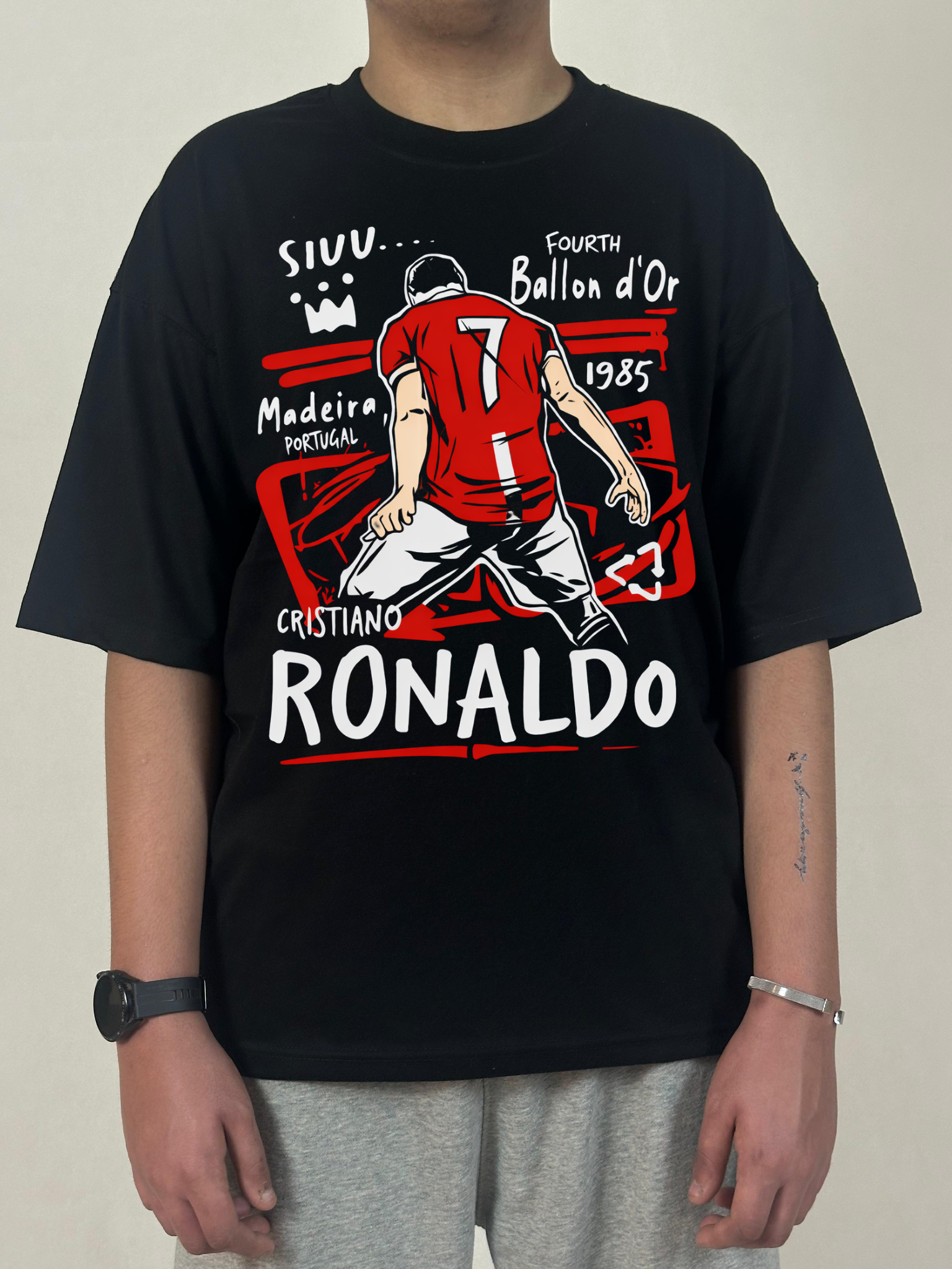 RONALDO OVERSIZED T-SHIRT