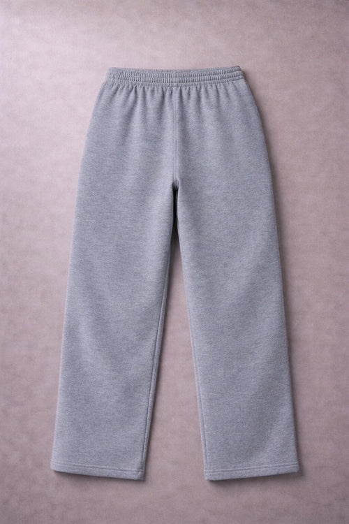 BROOKLYN LOOSE FIT HEATHER GREY TROUSER