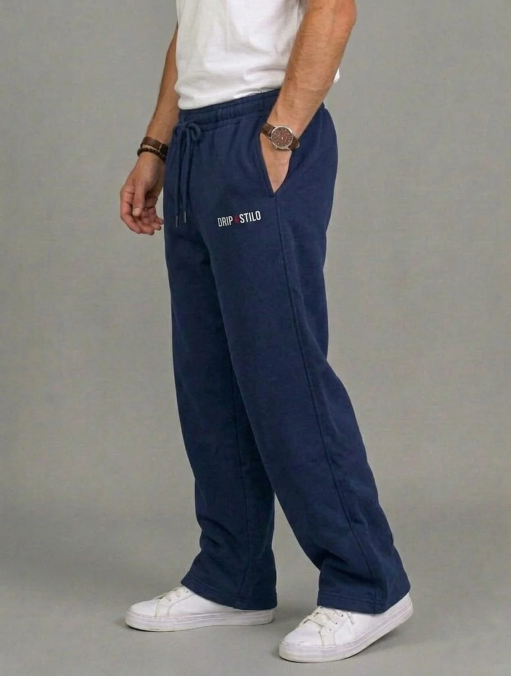 MIDNIGHT NAVY SWEATPANTS