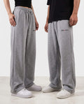HEATHER GREY LOOSE FIT TROUSER