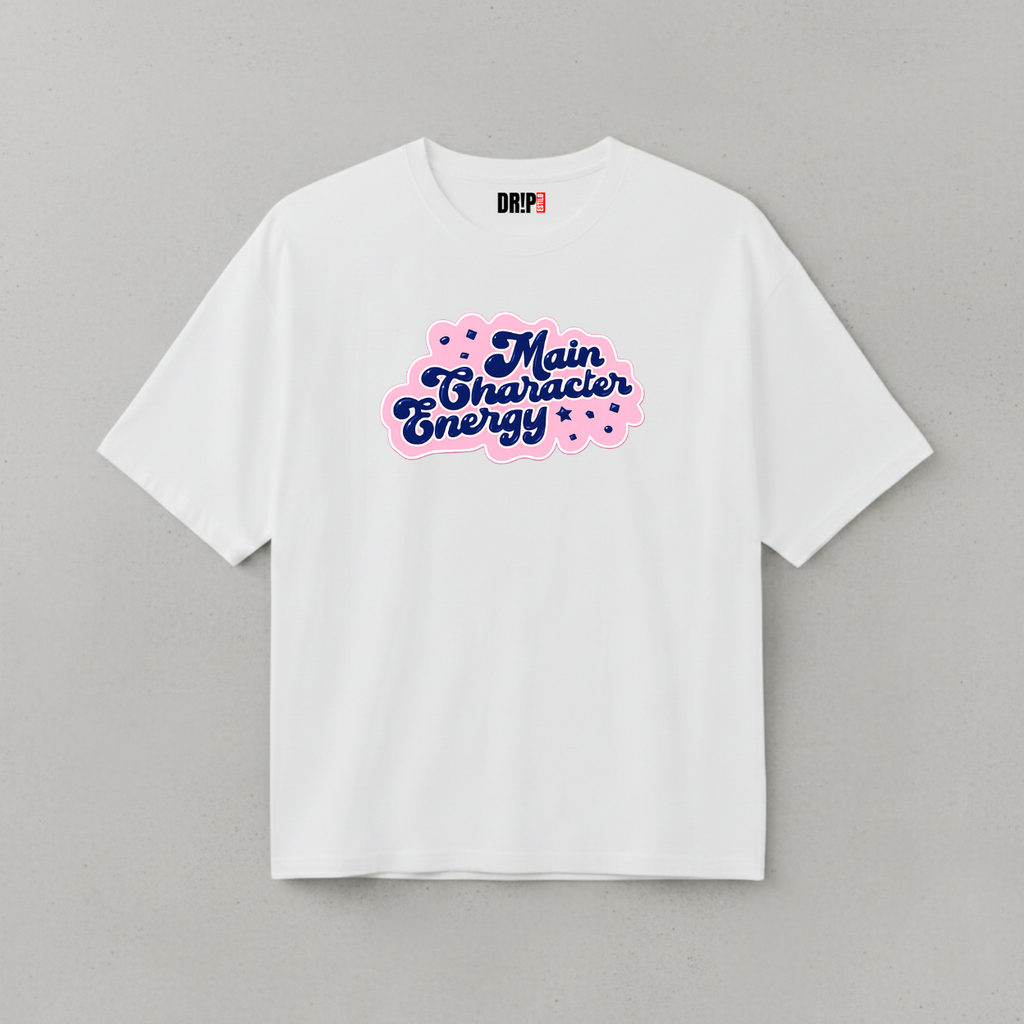 MAIN CHARACTER ENERGY OVERSIZED TEE