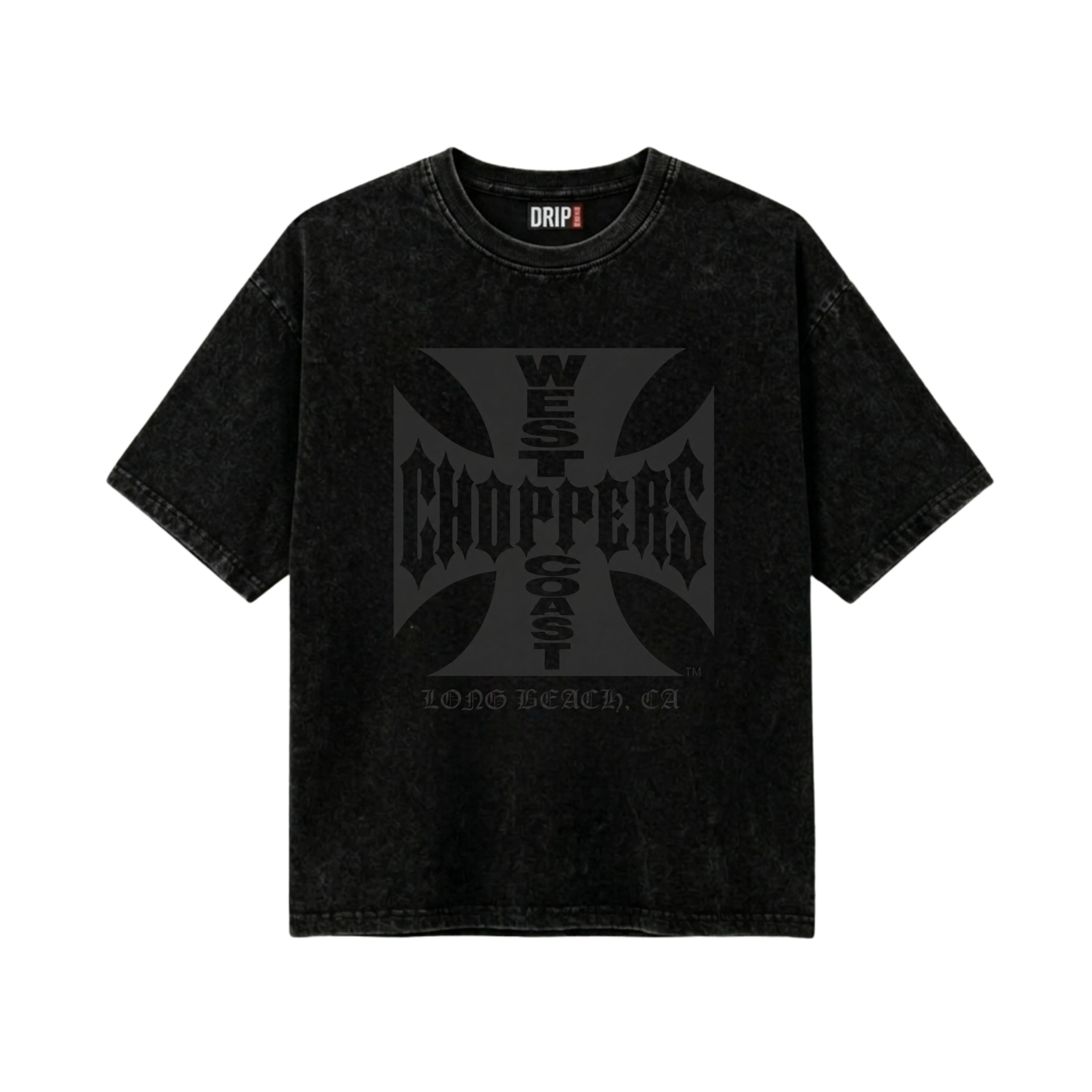 WEST CHOPPERS ACID WASHED T-SHIRT