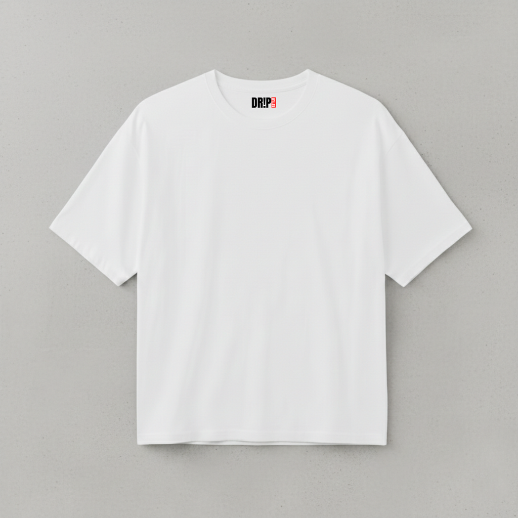 OVERSIZED WHITE TEE