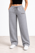 WOMEN'S LOOSE FIT HEATHER GREY TROUSER