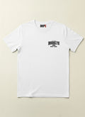 BROOKLYN REGULAR FIT WHITE GRAPHIC T-SHIRT