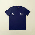 NY REGULAR FIT NAVY BLUE GRAPHIC T-SHIRT