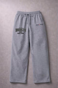 BROOKLYN LOOSE FIT HEATHER GREY TROUSER