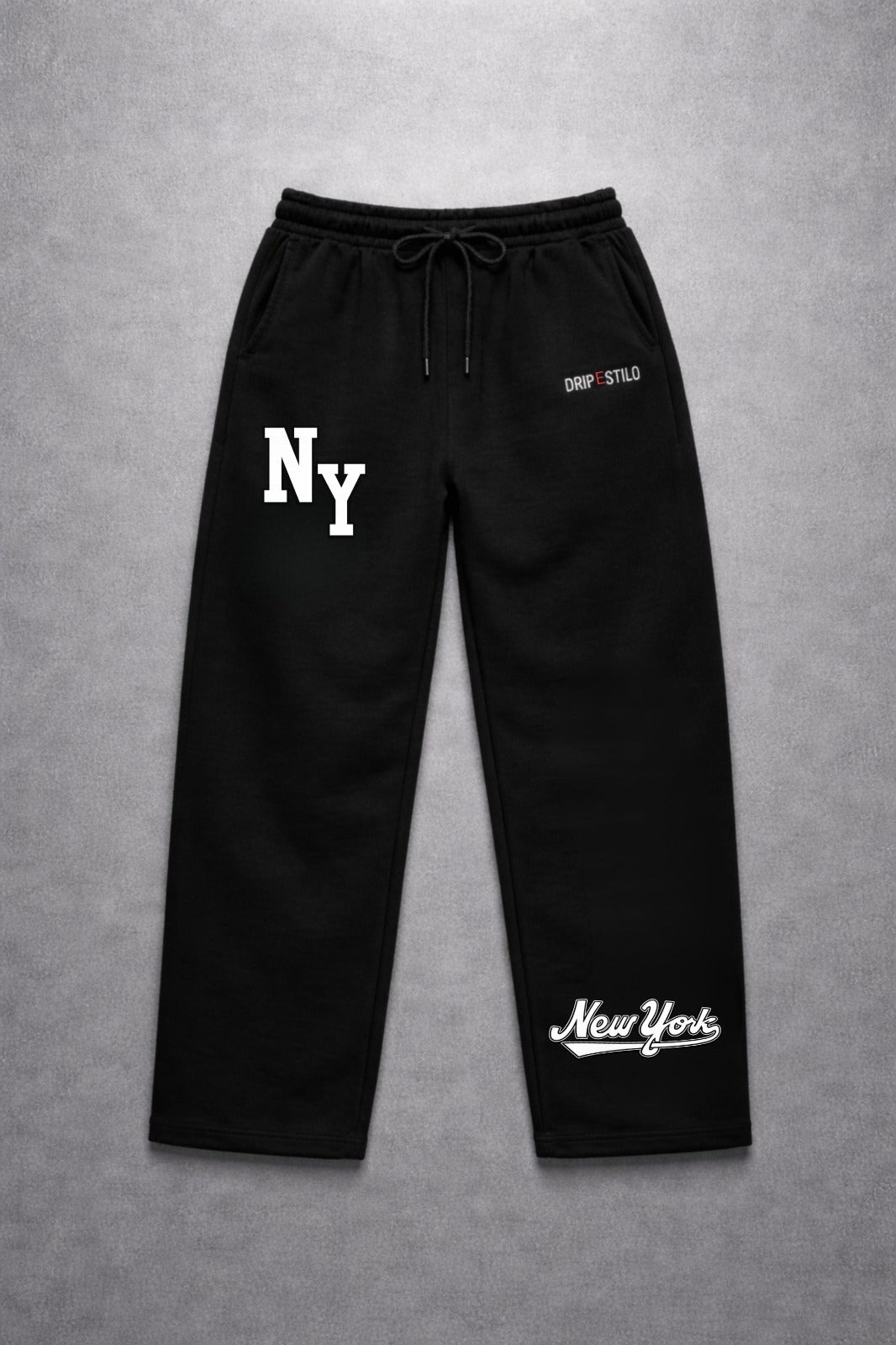 NY LOOSE FIT BLACK TROUSER