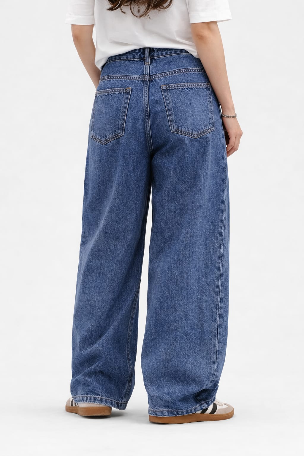 DRIP BAGGY DENIM FOR WOMEN
