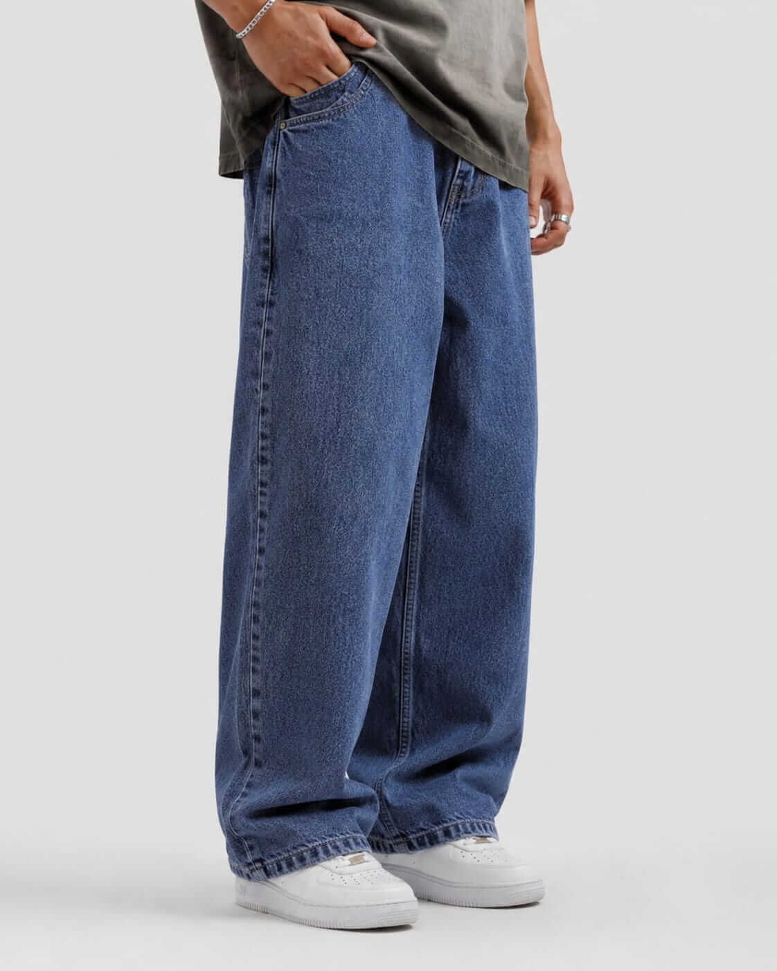 DRIP BAGGY DENIM FOR MEN