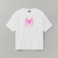 SPIDERGIRL OVERSIZED WHITE T-SHIRT